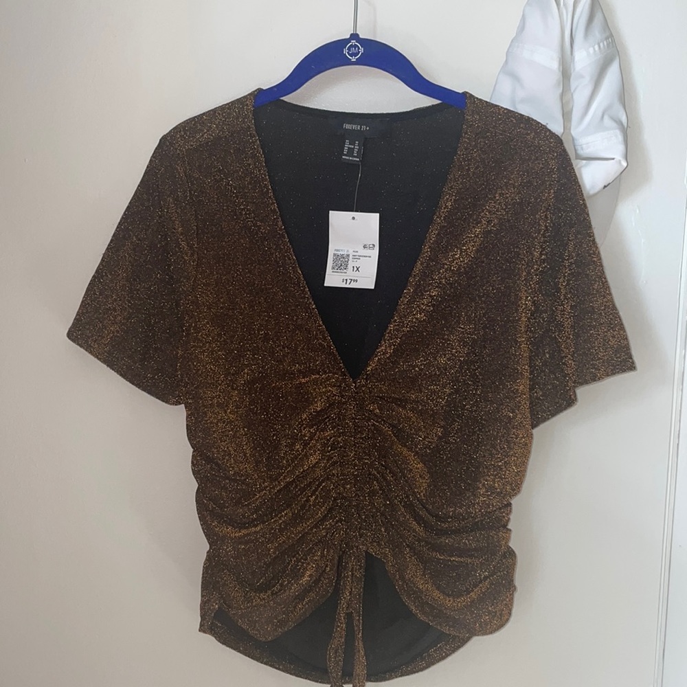 Forever 21 Plus Crop Top- 1X